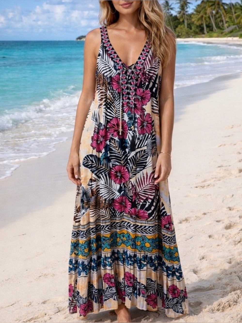 Hale Bob Maxi Dress